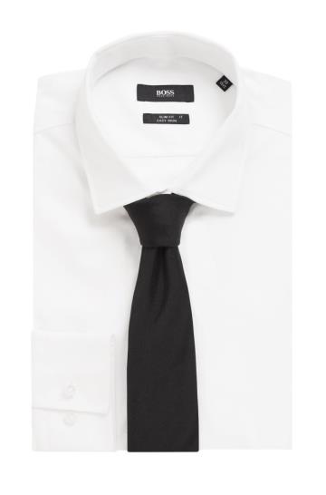 Krawaty BOSS Italian Made Czarne Męskie (Pl49426)